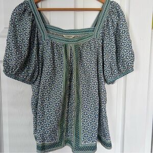 Boho Floral Women's Top by Max Studio A2